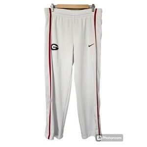Nike Elite White Break‎ Away Side Snap Pants Georgia Bulldogs Size Small